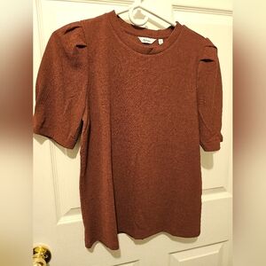 Reitmans Chocolate Brown Knit Top